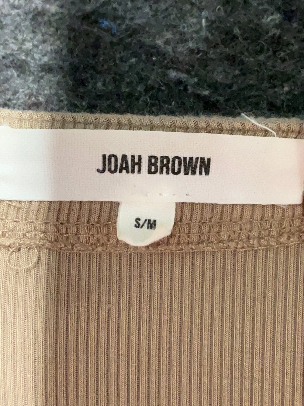 Joah Brown Invisible Zip Long Sleeve Top - Picture 7 of 7